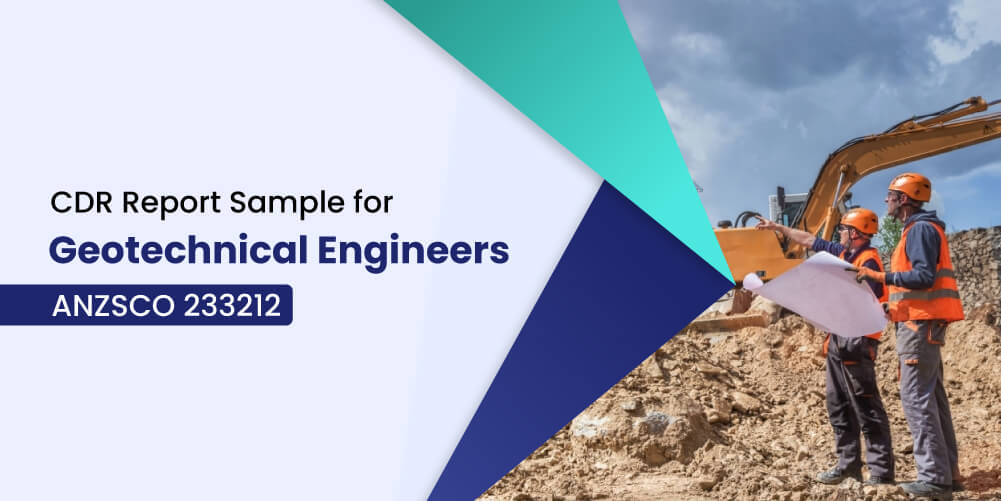 CDR Sample for Geotechnical Engineers - CDRAustraliaHelp